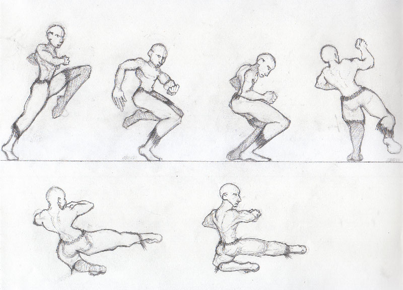 Flying Kick - Sequential by Anushka on DeviantArt