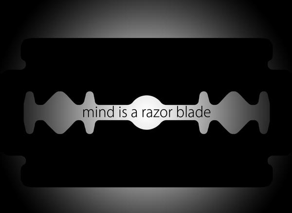 The Mind Razor mind is a razor-blade by geolab22 on DeviantArt