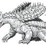 Heisei Anguirus render