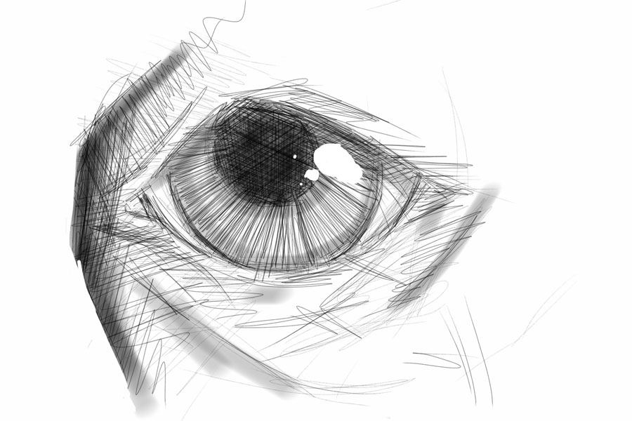 Eye sketch