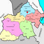 Political map of the Kingdom of Asinestria