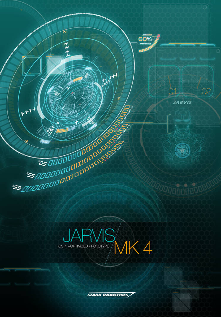 JARVIS MARK 4 - iOS 7 OPTIMIZED WALLPAPER by hyugewb on ...