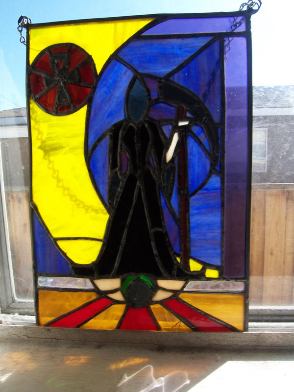 Stained Glass Death 2 by creeashawn on DeviantArt