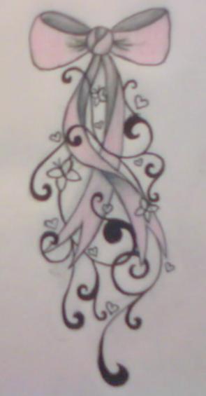 Bow Tattoo Design