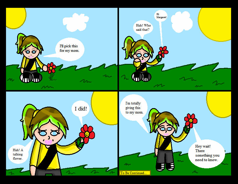 Flower Mini Comic Page 1 by KatieCandy on DeviantArt