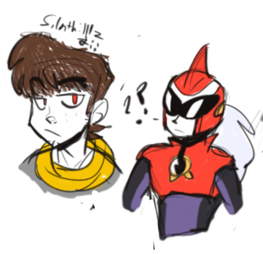 Protoman EXE and Proto by Silenthilllz on DeviantArt