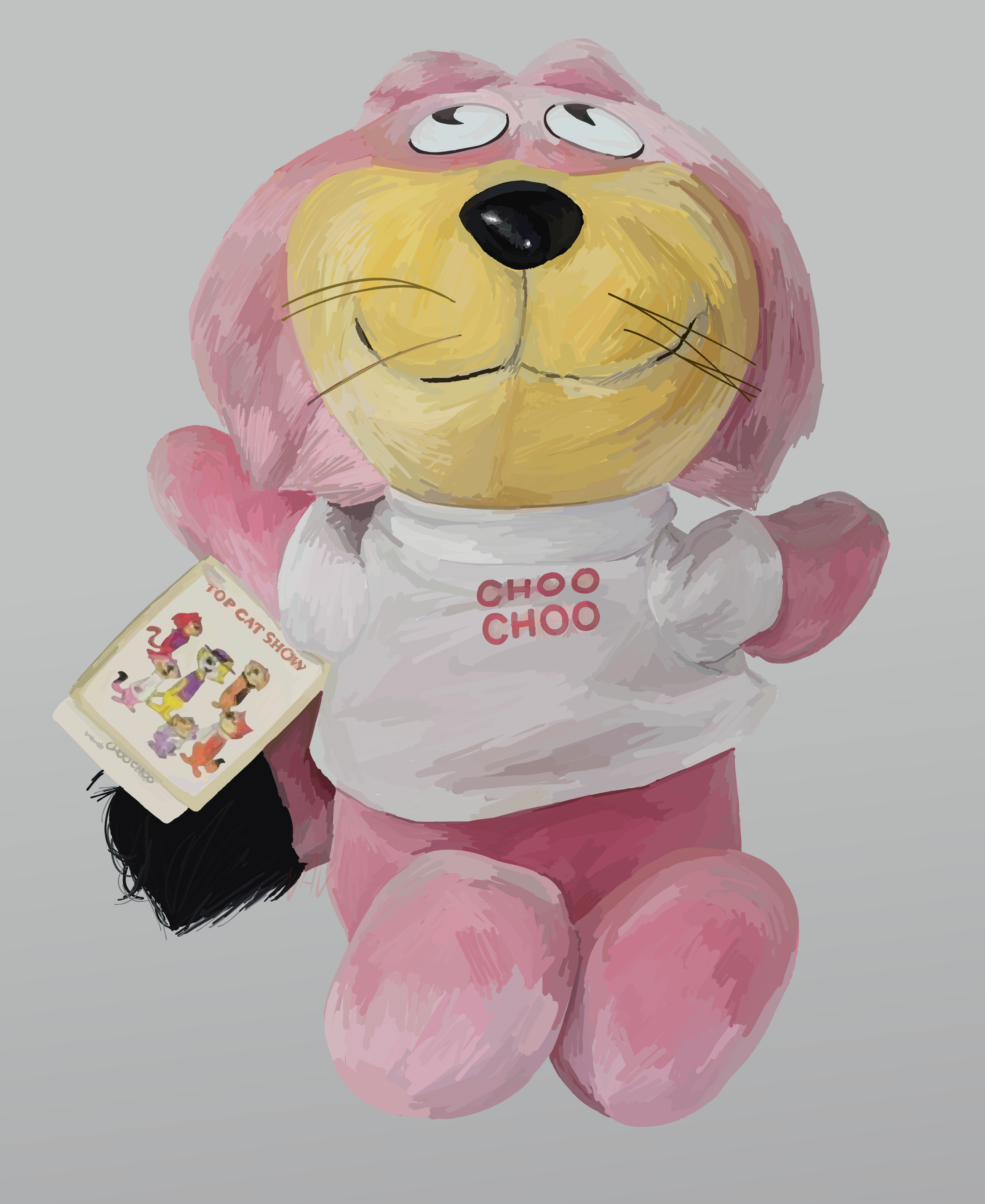 Choo choo cat plush deals