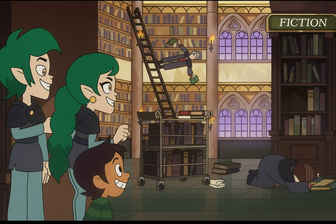 Toh Library TOH (S1 EP7 Image 3/4) by TGKIRB on DeviantArt