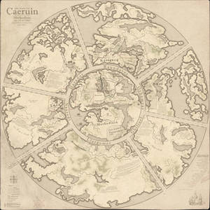 Worldmap of Caeruin 5