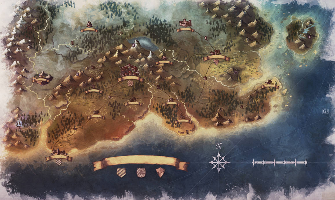 Blank Campaign Map by Quabbe on DeviantArt