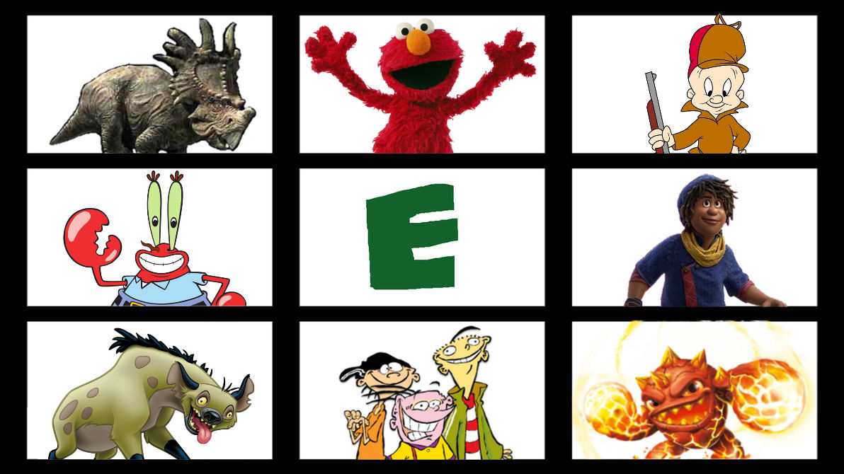 My Favorite Characters Starting With The Letter E2 by Benny199Sanchez ...