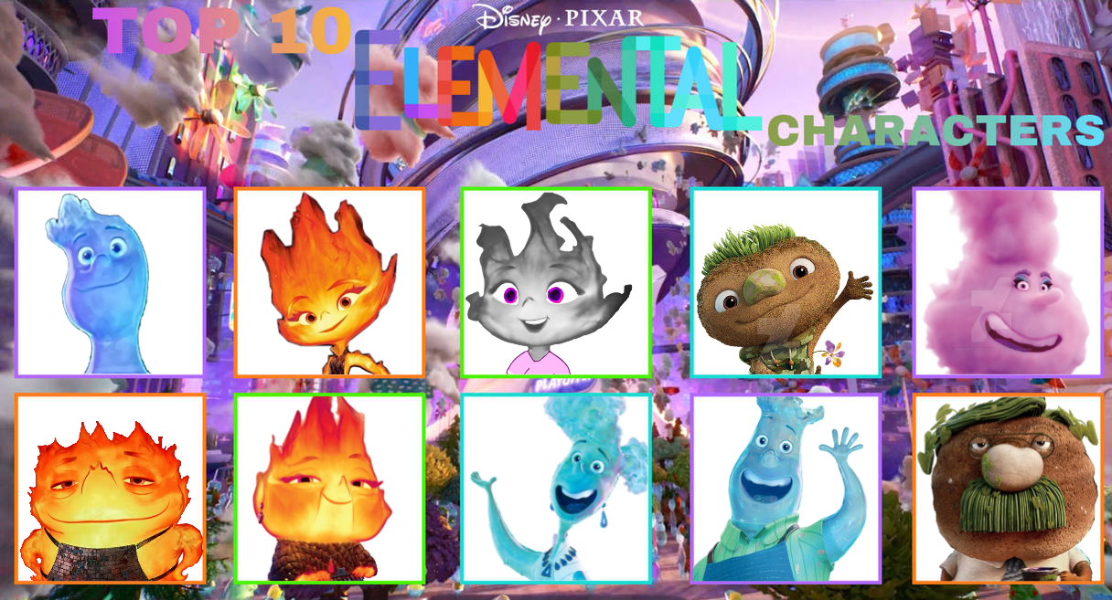 My Top 10 Elemental Characters (My Version) by Benny199Sanchez on ...