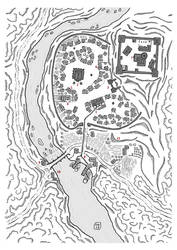 Parfondeval (fantasy city map)
