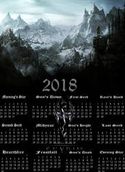 Skyrim Calendar