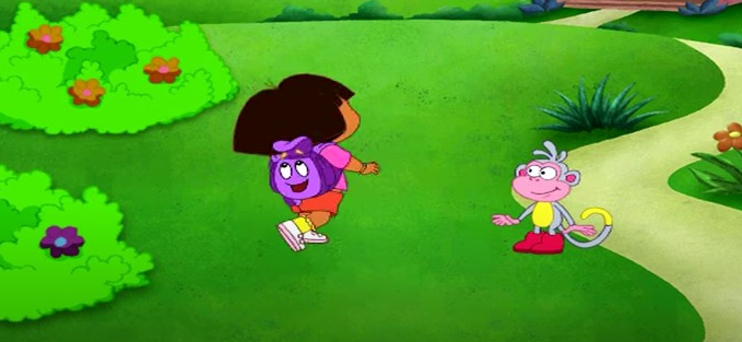 Backpack Attacking Dora Dora Backpack (2002) 2 by scottbrody on DeviantArt