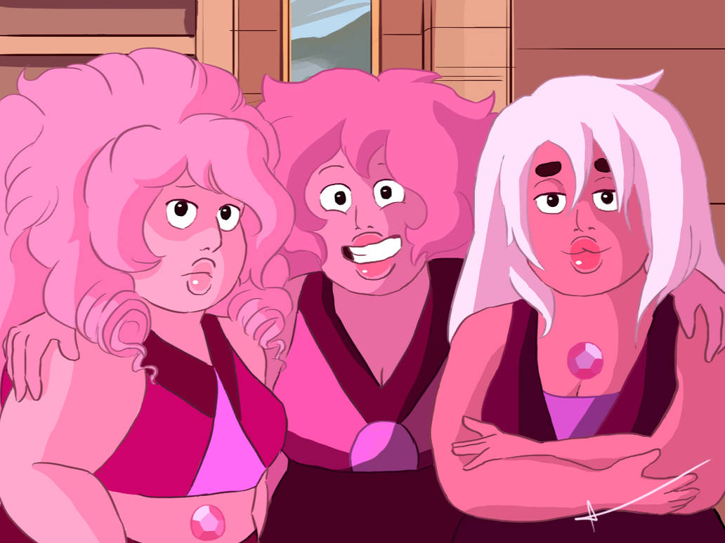 Steven Universe / Roses Quartz fan art by JohtoBoyy on DeviantArt