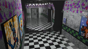 FNAF 2 MAP BLENDER PORT