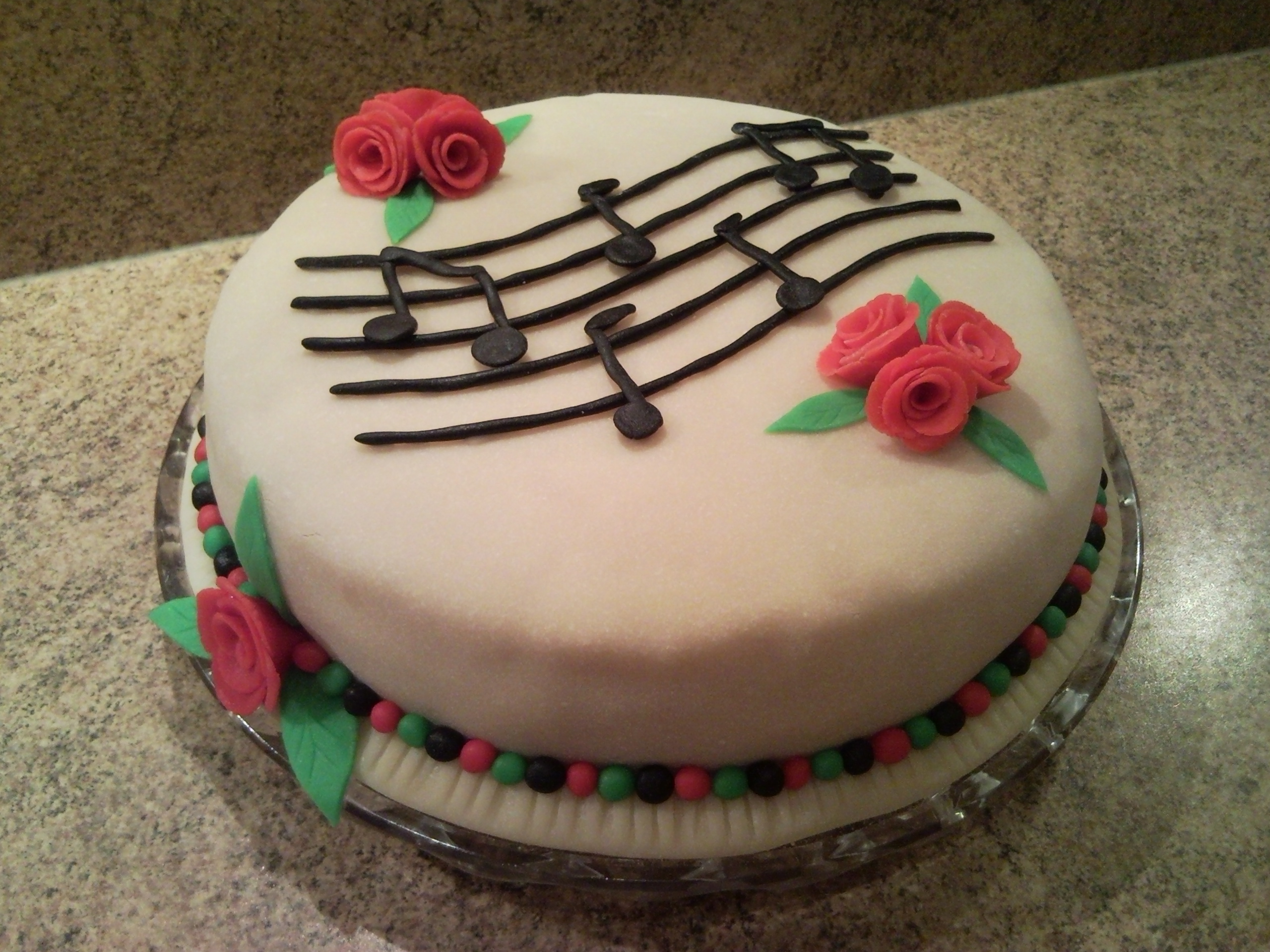 Music Birthday Cake