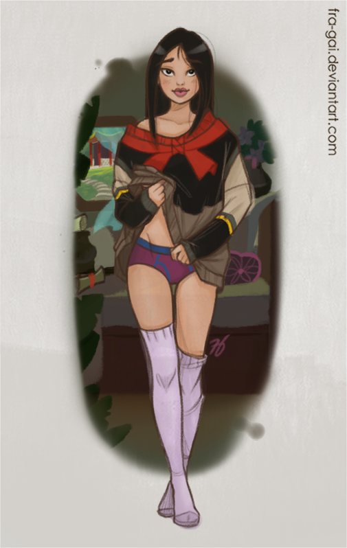 Disney Boudoir: Mulan