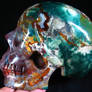 Indian Agate Skull 001e