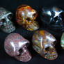 Seven Skull Chakra Set 001a