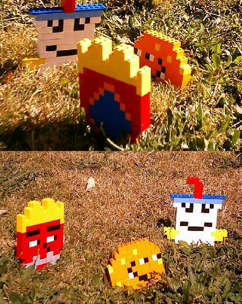 Aqua Teen Hunger Force Legos