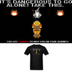 LOZ LOTR 8 Bit Shirt by Enlightenup23