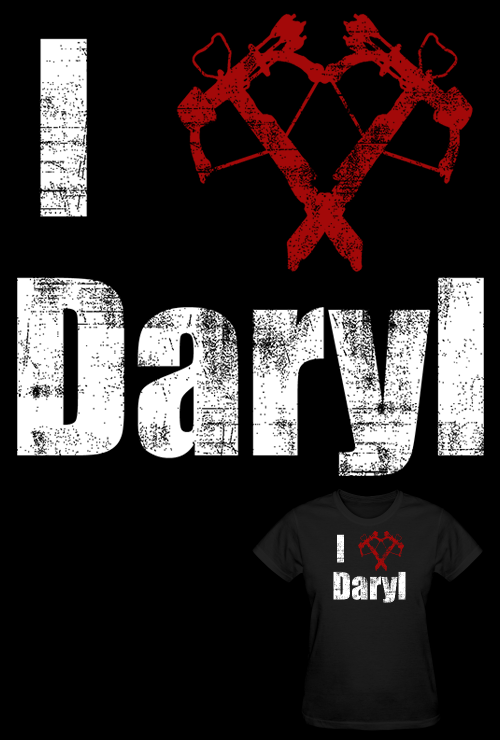 The Walking Dead I Love Daryl T Shirt