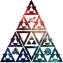 LOZ Triforce Legend Galaxy Design