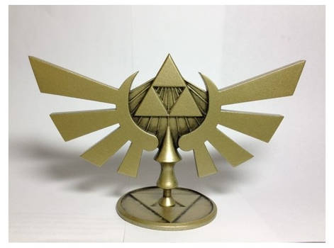 LOZ Hyrule Crest Statuette