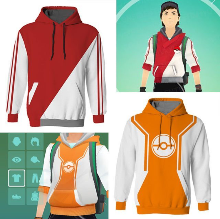 Pokemon Go Hoodies