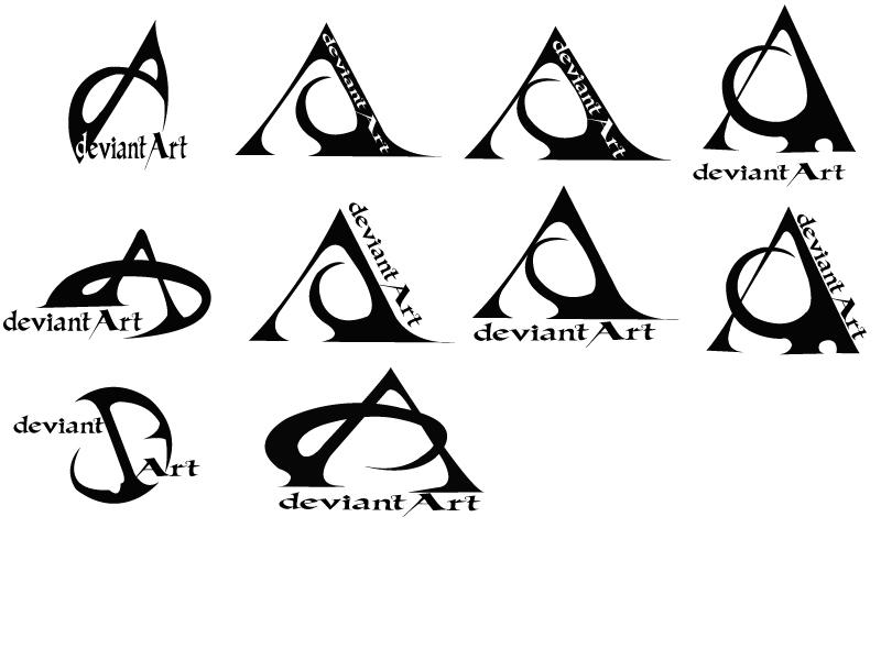 Deviantart Da Logo dA logos by wintersnexus on DeviantArt