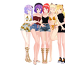 [MMD] TDA Summer Girls Pack DL