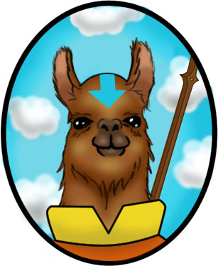 400 llamas - Aang llama