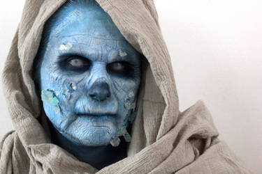 Ice Zombie make-up