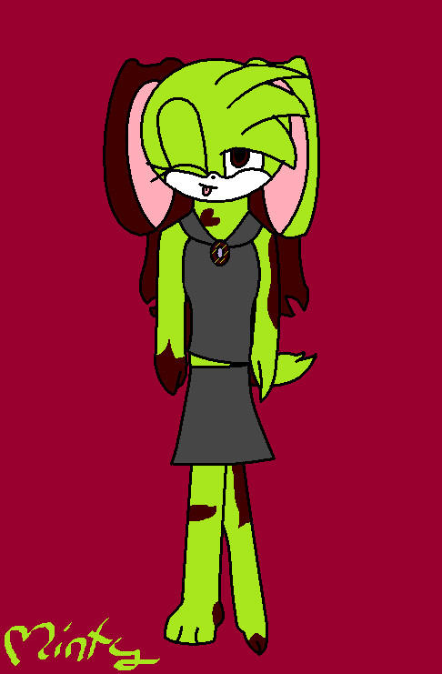 Minty The Rabbit by BellaTheHedgecat on DeviantArt