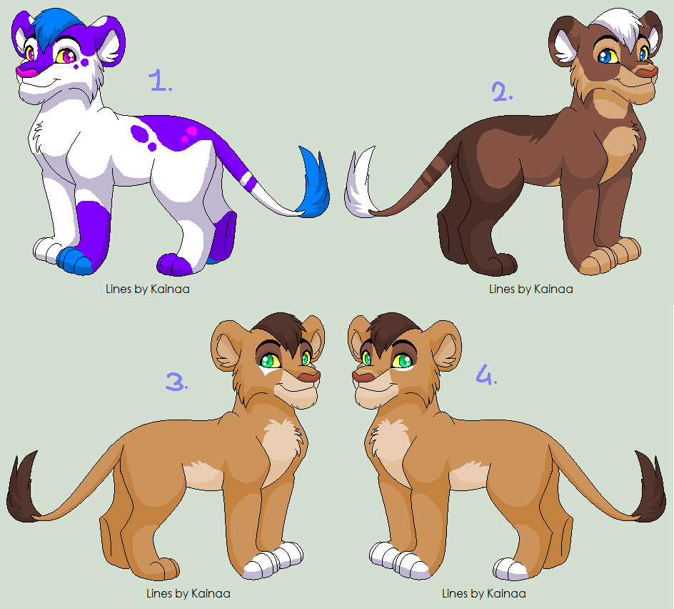 Lion cub Adoptables - CLOSED