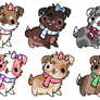 Adoptable Doglets - CLOSED