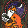 Art Nouveau Fox