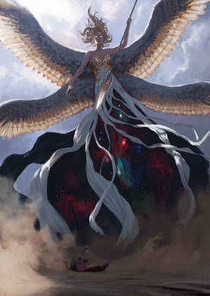 Goddess of Light by tithendar Goddess of Light by tithendar