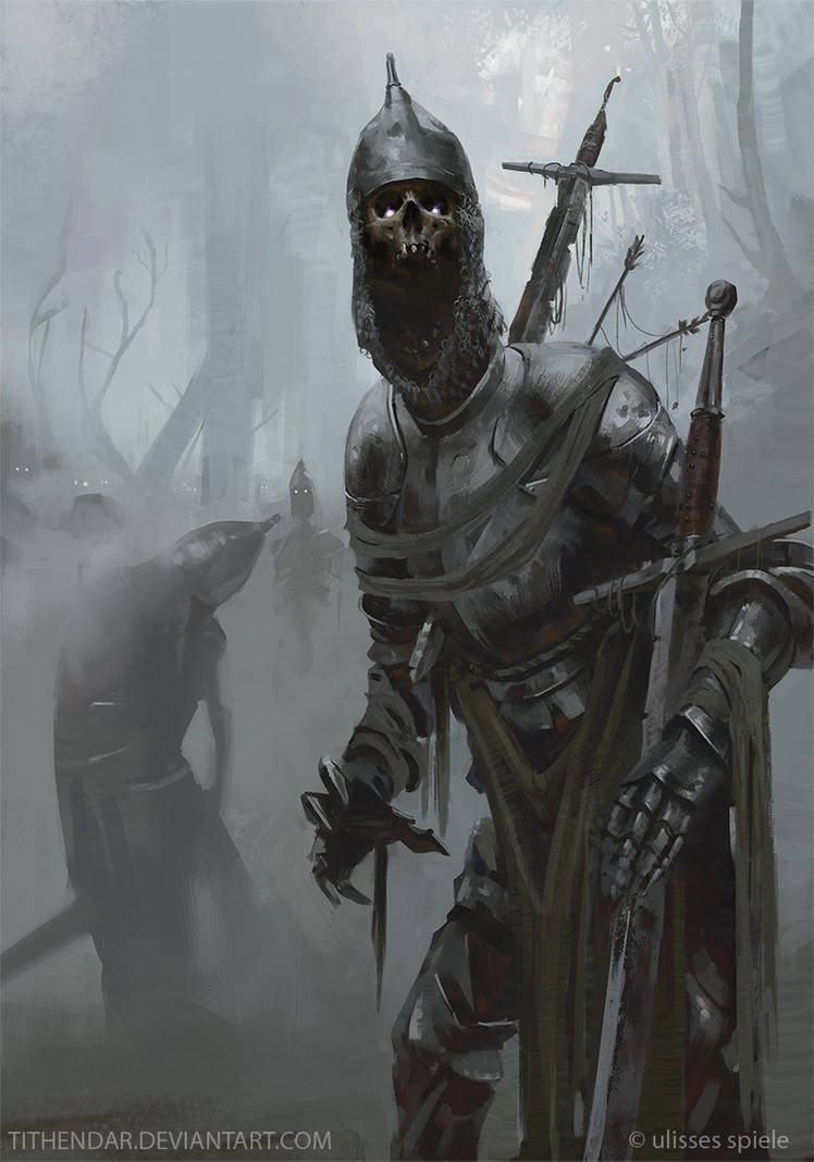 Undead Knights by tithendar