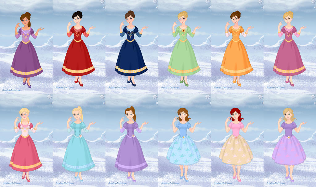 Barbie in the 12 Dancing Princesses by aearwen95 on DeviantArt
