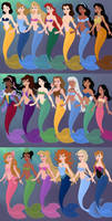 Mermaid Disney Ladies