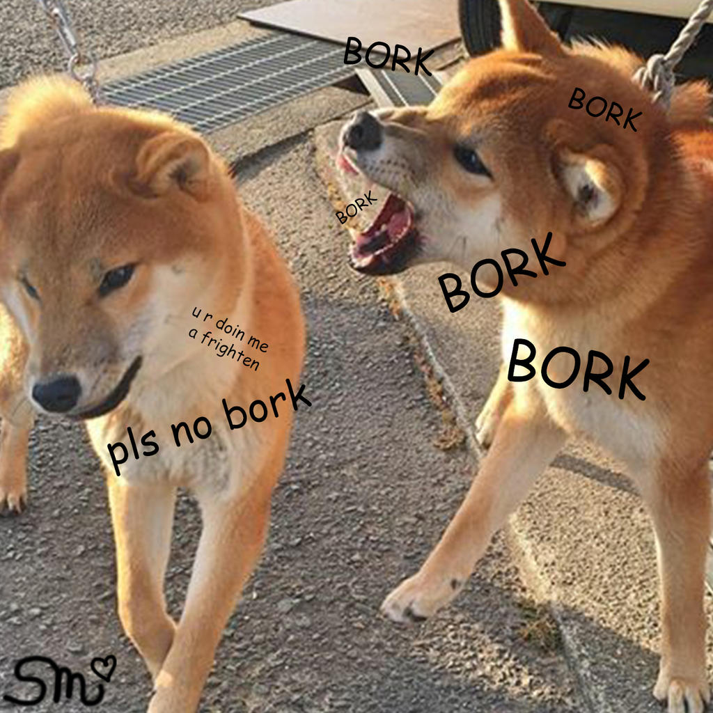 Bork Bork Doggo By Snakekiller9119 On Deviantart