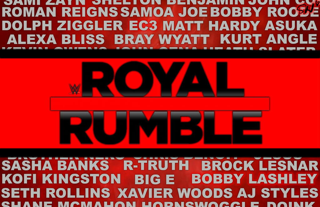 Royal Rumble Vector Custom 2018 Royal Rumble Poster by snakekiller9119 on DeviantArt