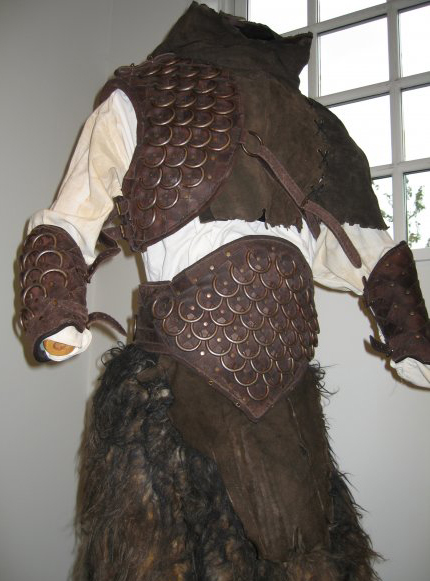 Faun armour closeup