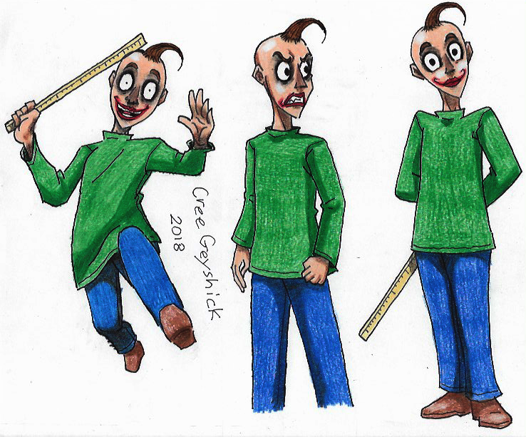 Baldi Basic's doodles 2 by tehcreechibi on DeviantArt