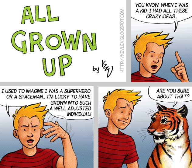 Calvin + Hobbes - All Grown Up