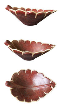 Leaf ceramic bowl