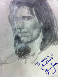 Drawing of Kevin Sorbo